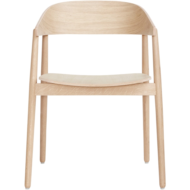 AC2 Armchair, White Pigmented Oak