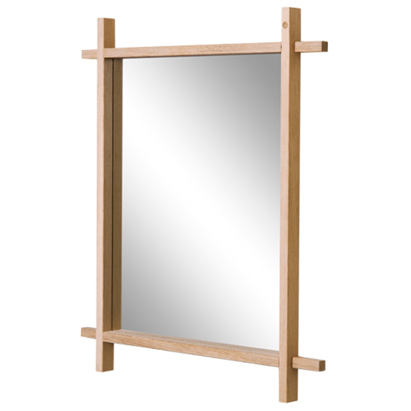 Collect Mirror Oak, 64x74 cm