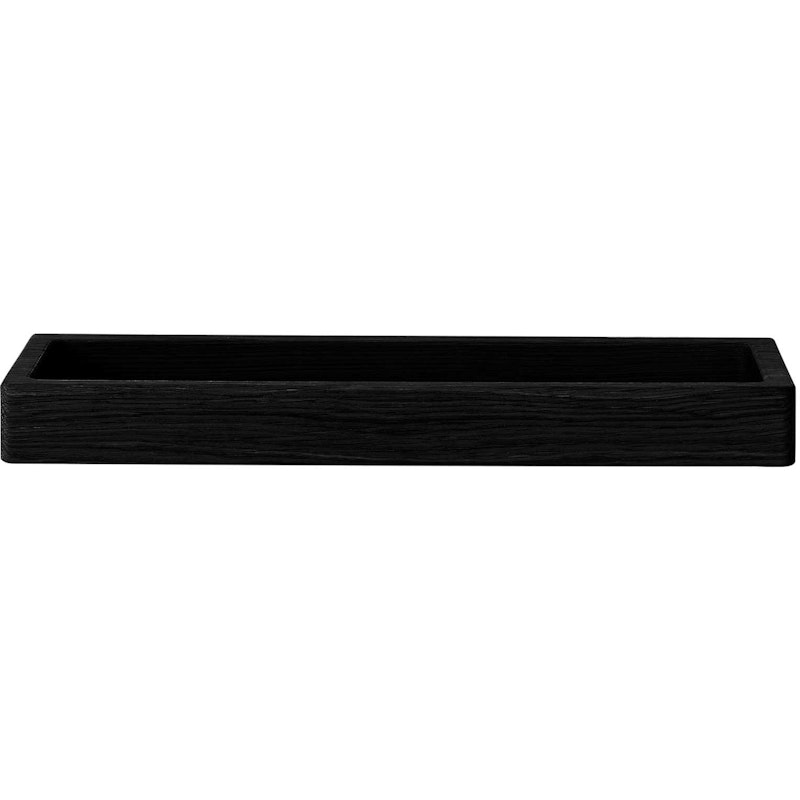 Wall Shelf 10 Black Beech, 32x12 cm