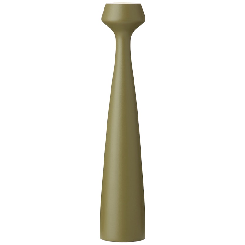 Lily Candle Holder, Olive Green