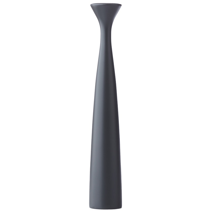 Rose Candle Holder, City Grey