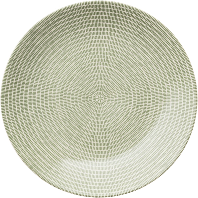 24h plate 26cm Avec green