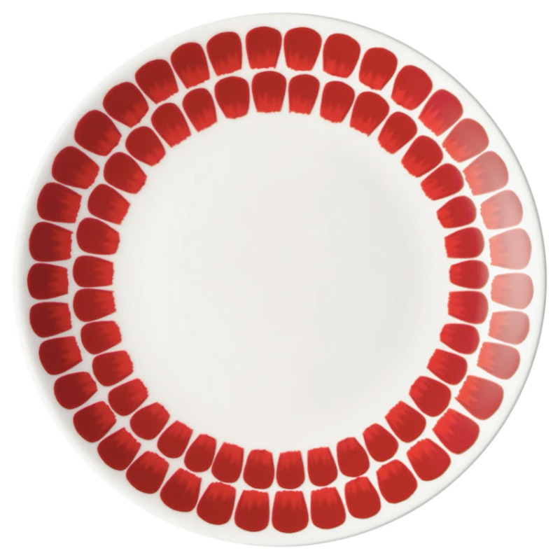 24h Tuokio Side Plate Red, 20 cm from Arabia | RoyalDesign