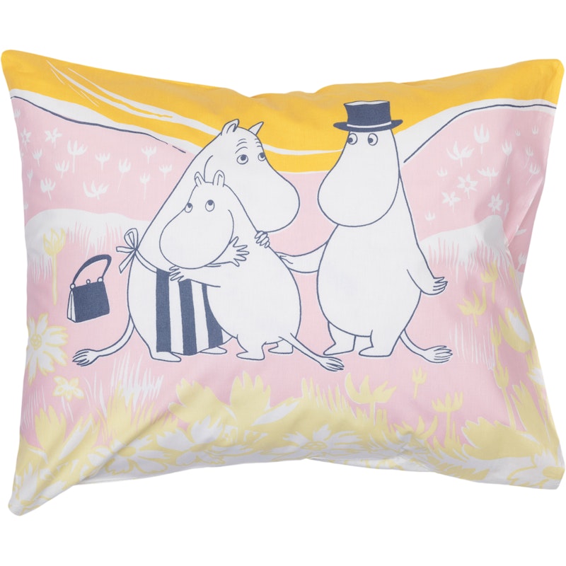 Moomin Pillowcase Family Time 50x60 cm