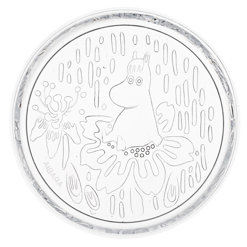 Moomin Plate 15,5 cm, Clear