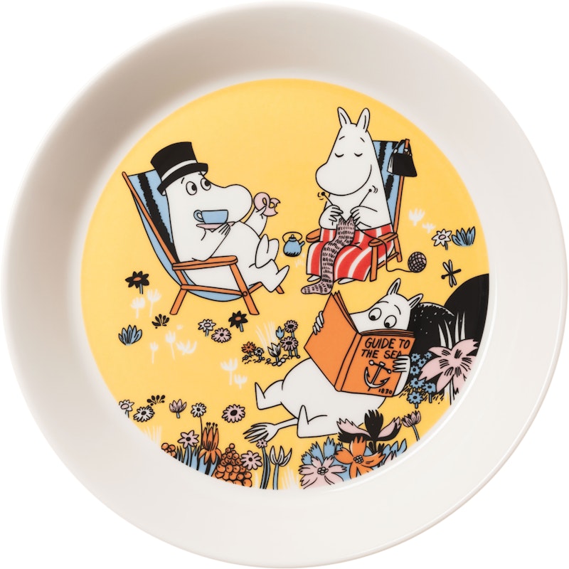 Moomin Plate Family Time 19 cm