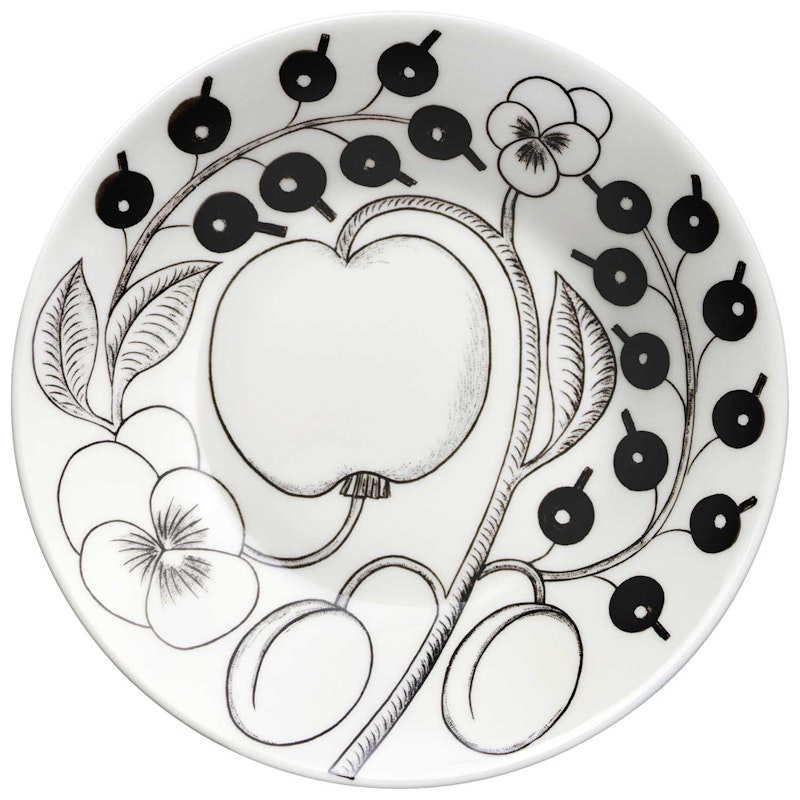 Paratiisi Saucer Black, 14 cm