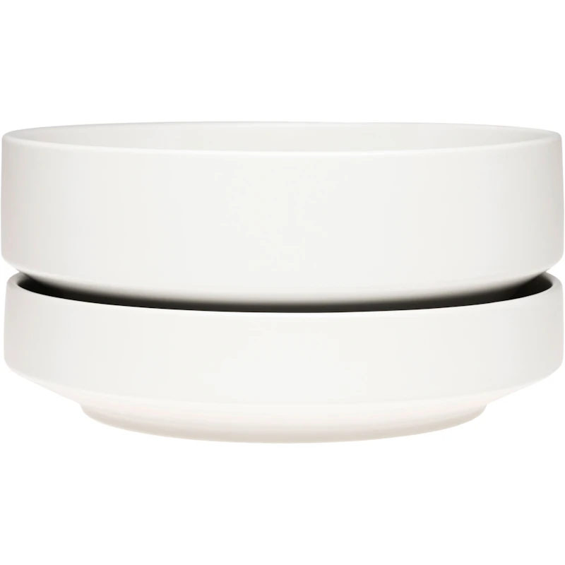 Arabia pot SN 22cm low matte white