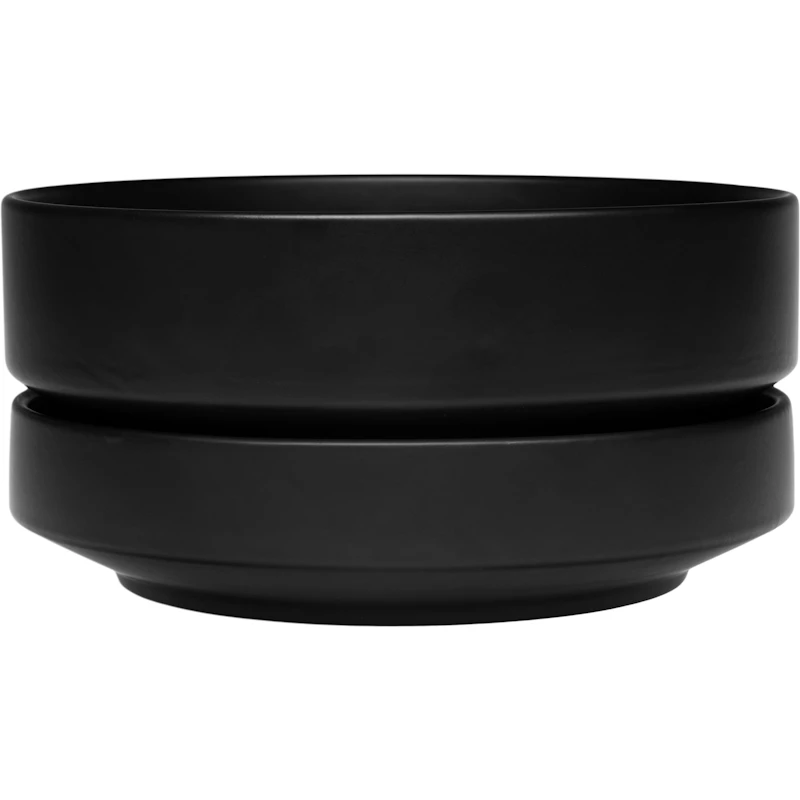 Arabia pot SN 22cm low matte black