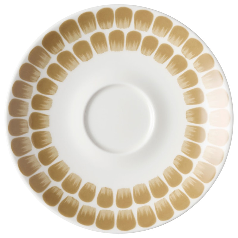 Tuokio Coffee Saucer Beige, 17 cm