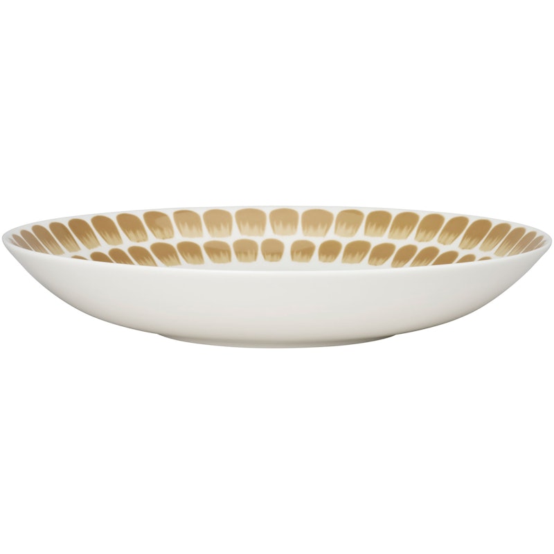 Tuokio Deep Plate Beige, 24 cm