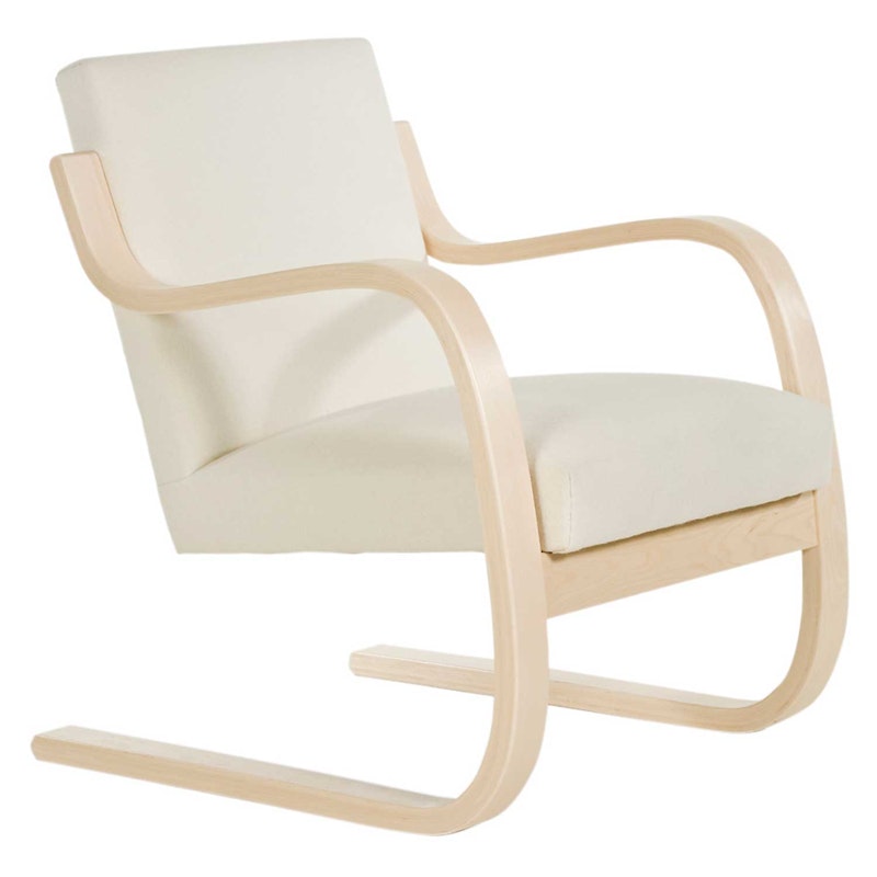 402 Armchair, Linen Beige