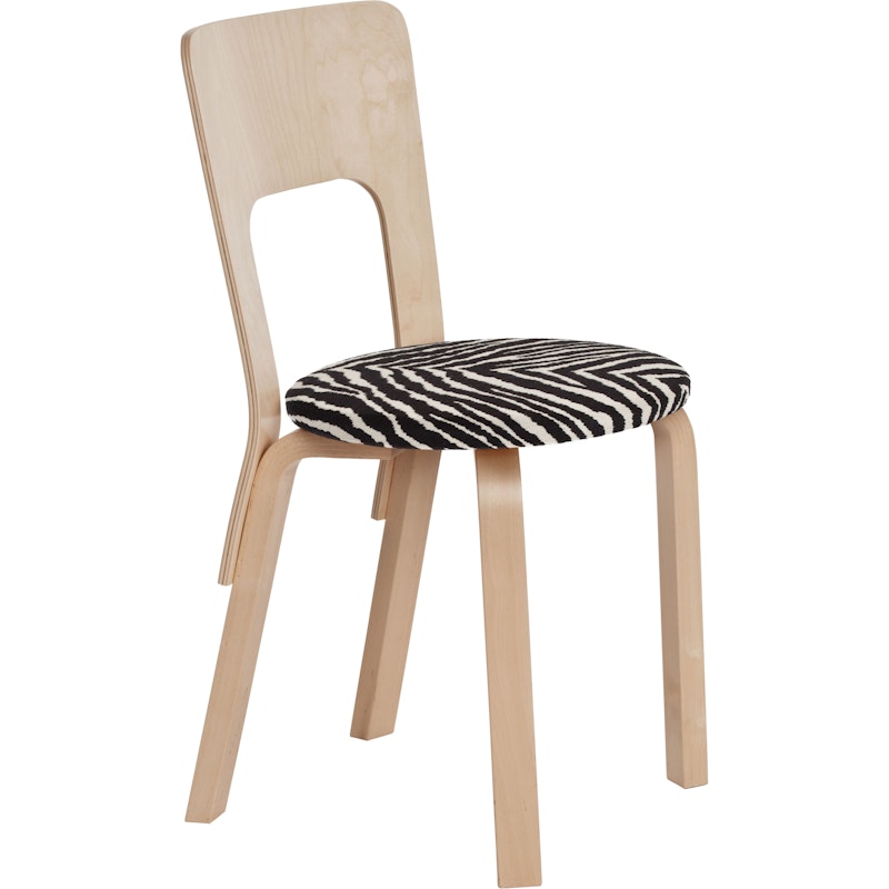 66 Chair, Birch / Zebra