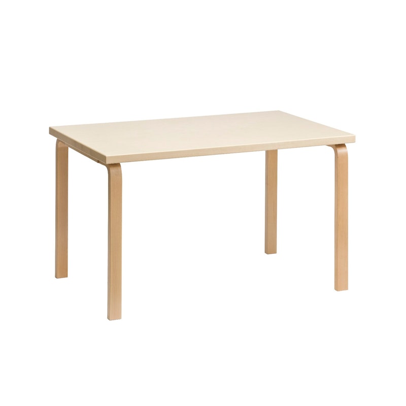 81B Table 75x120 cm, Birch