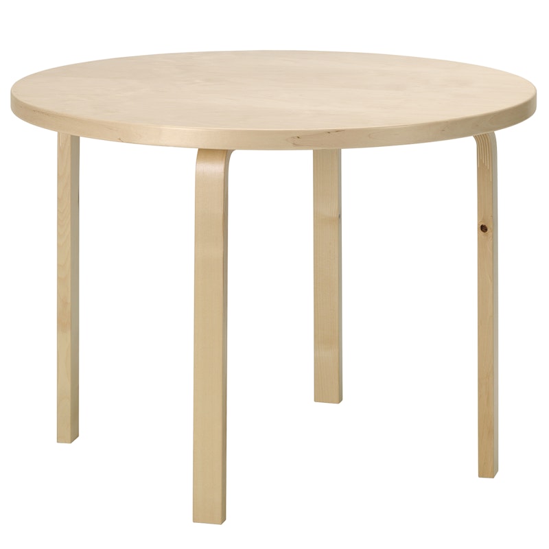 90A Table 100 cm, Wild Birch