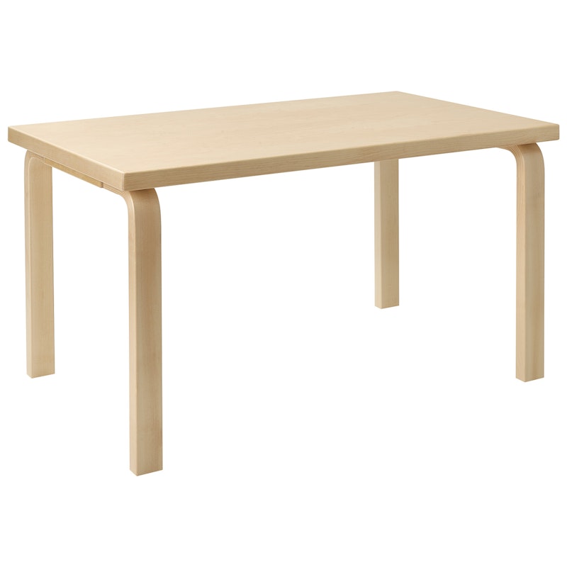 Aalto 80B Table Rectangular 60x100 cm, Birch