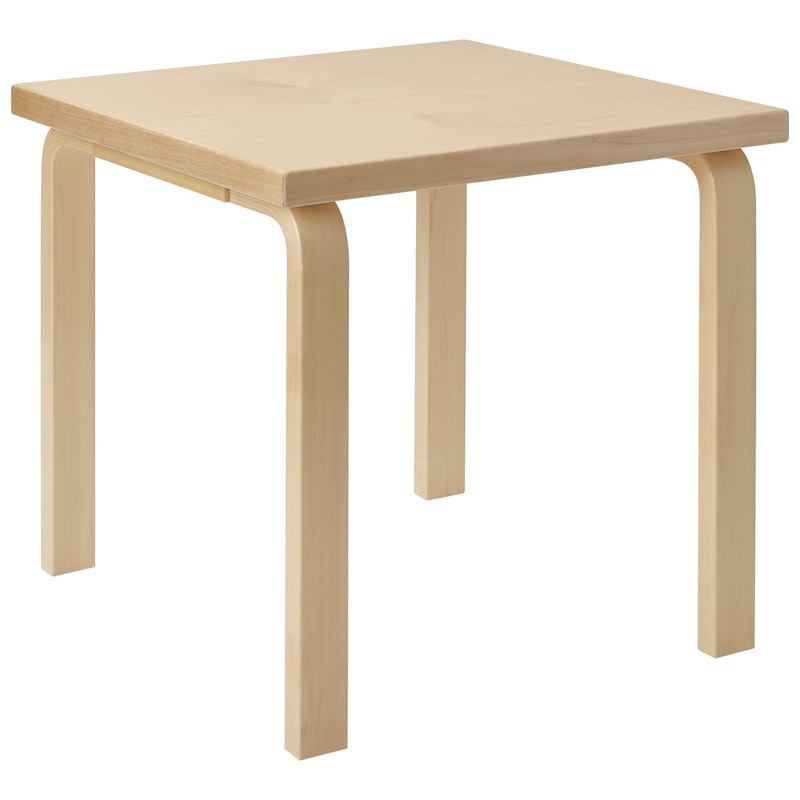 Aalto 80C Table Square 60x60 cm, Birch