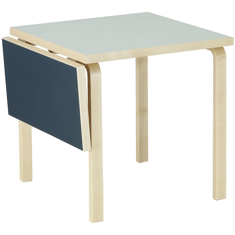 Aalto DL81C Table Extendable, Vapour / Smokey Blue