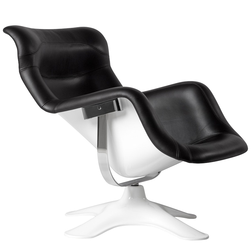 Karuselli Armchair, Black/White