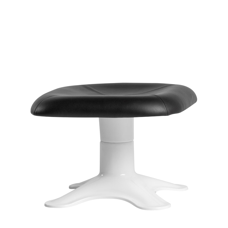 Karuselli Ottoman Footstool, Black/White