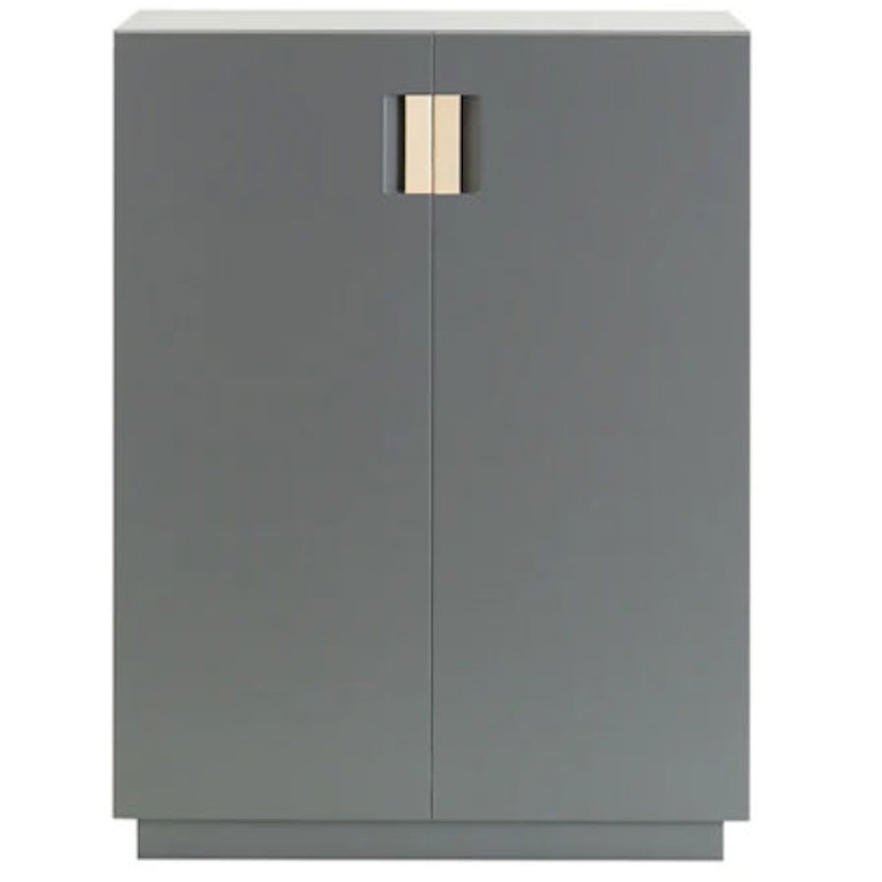 Frame 80 High Cabinet, Storm Grey
