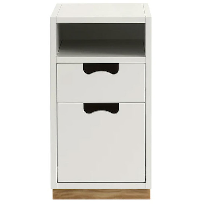Snow G3 Drawer Unit With Base, White