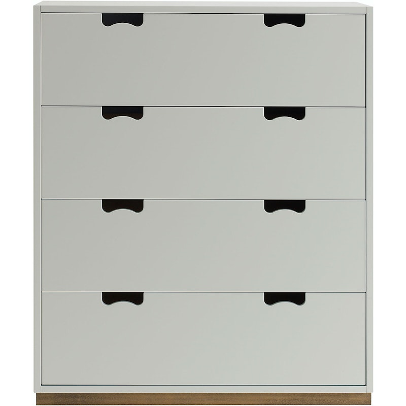 Snow A Chest Of Drawers, Light Grey