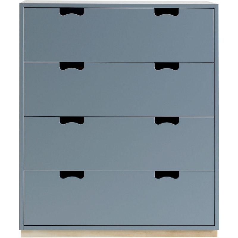 Snow A Chest Of Drawers, Nordic Blue