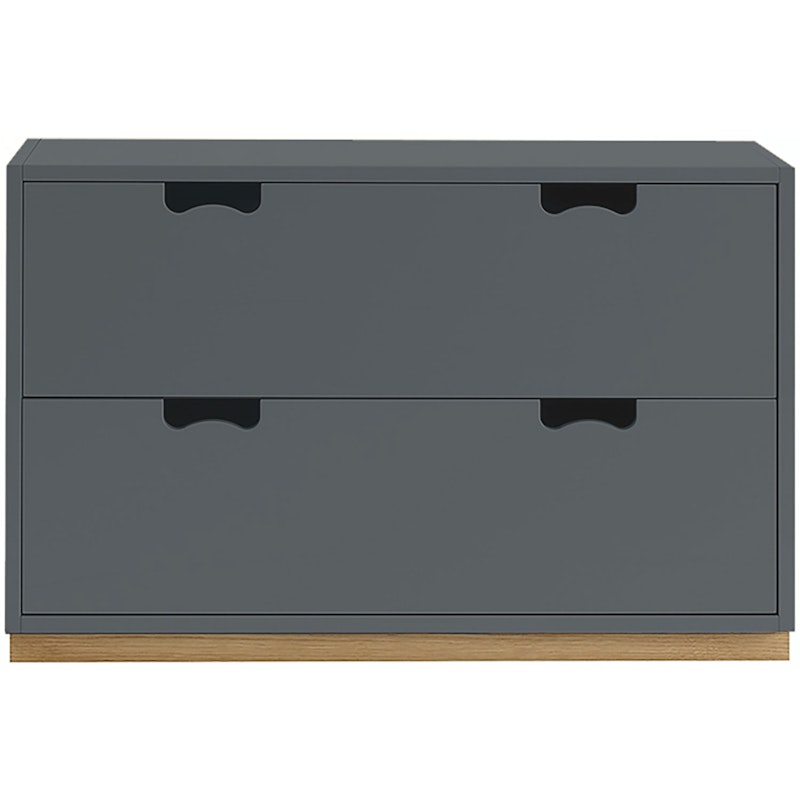Snow A2 Chest Of Drawers, Storm Grey