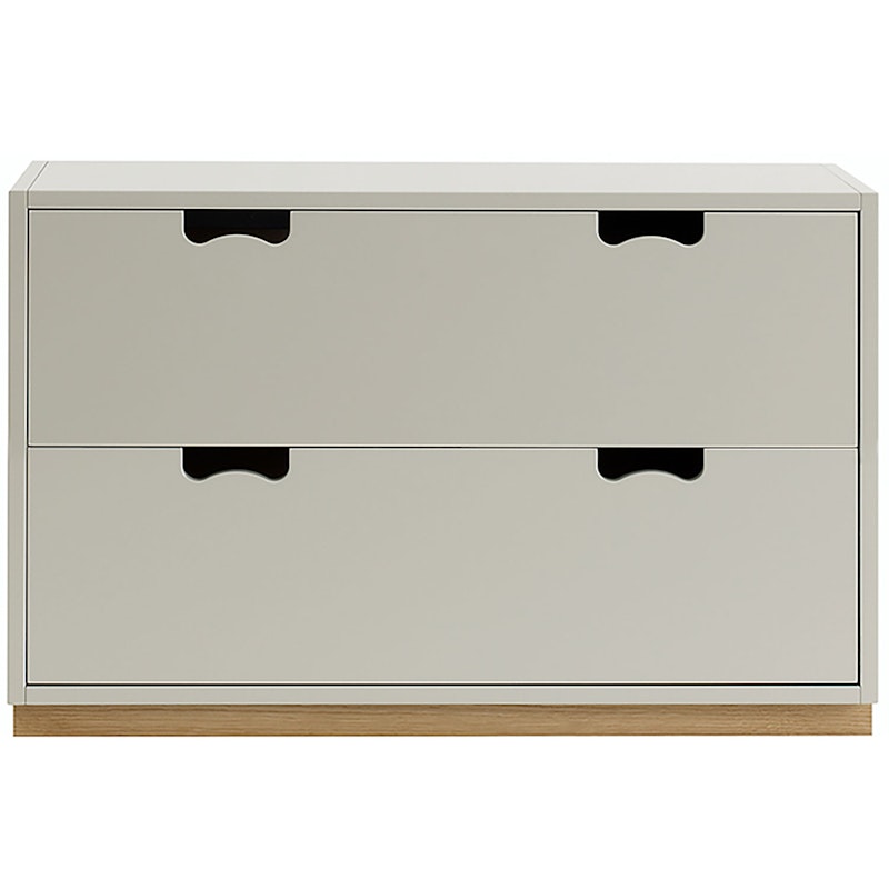 Snow A2 Chest Of Drawers, Light Grey