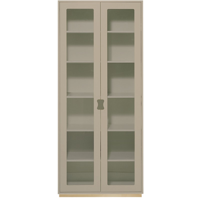 Snow F Display Cabinet 30 cm, Dark Sand