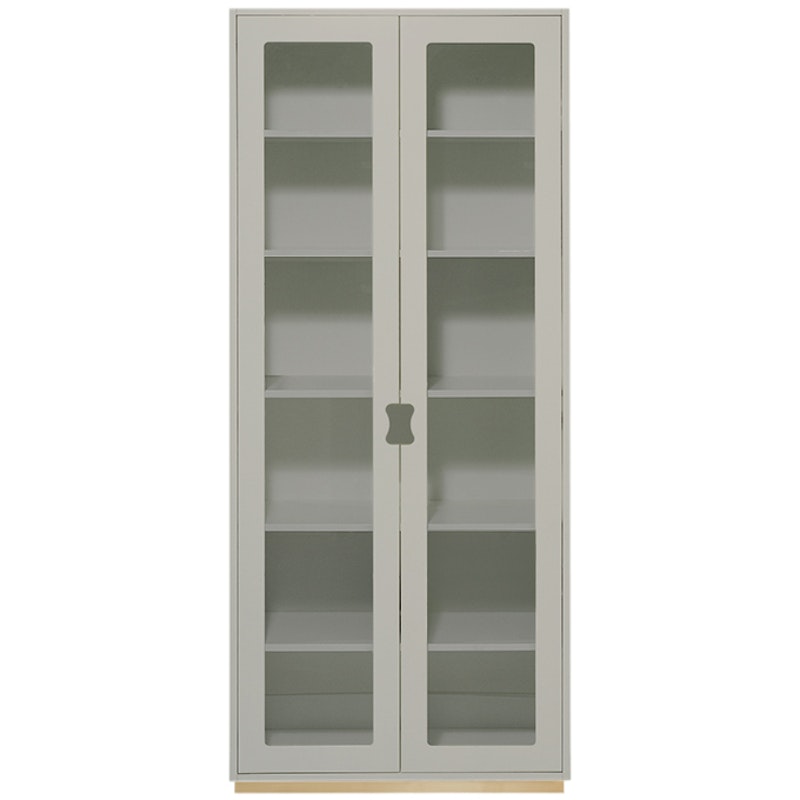 Snow F Display Cabinet 30 cm, Light Grey