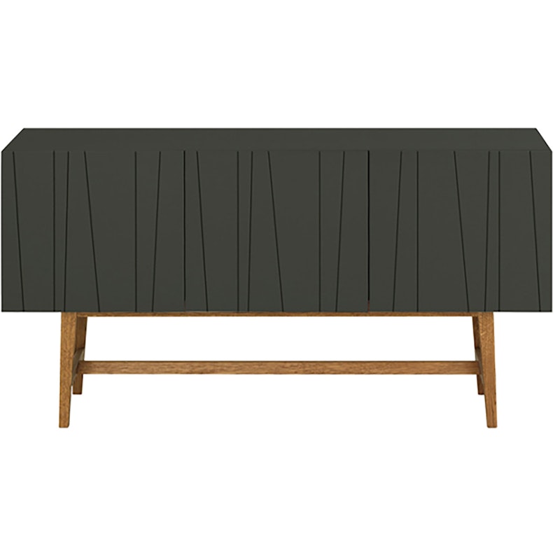 Vass 40:135 Sideboard With Legs, Khaki Green