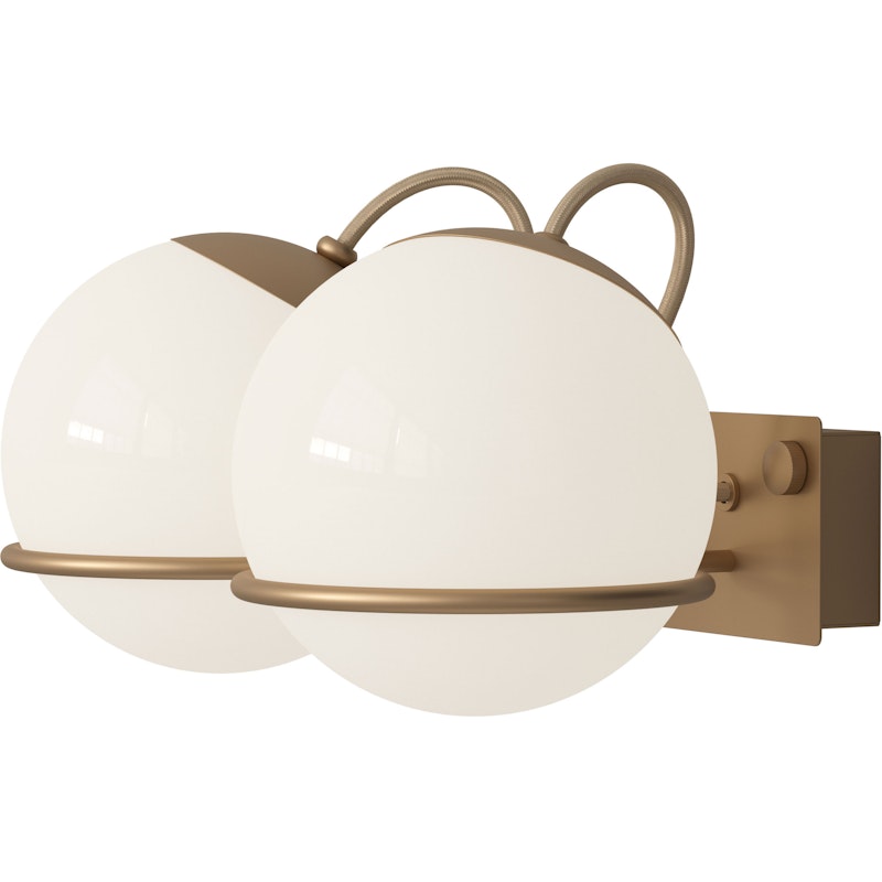 Model 237/2 Wall Lamp, Champagne