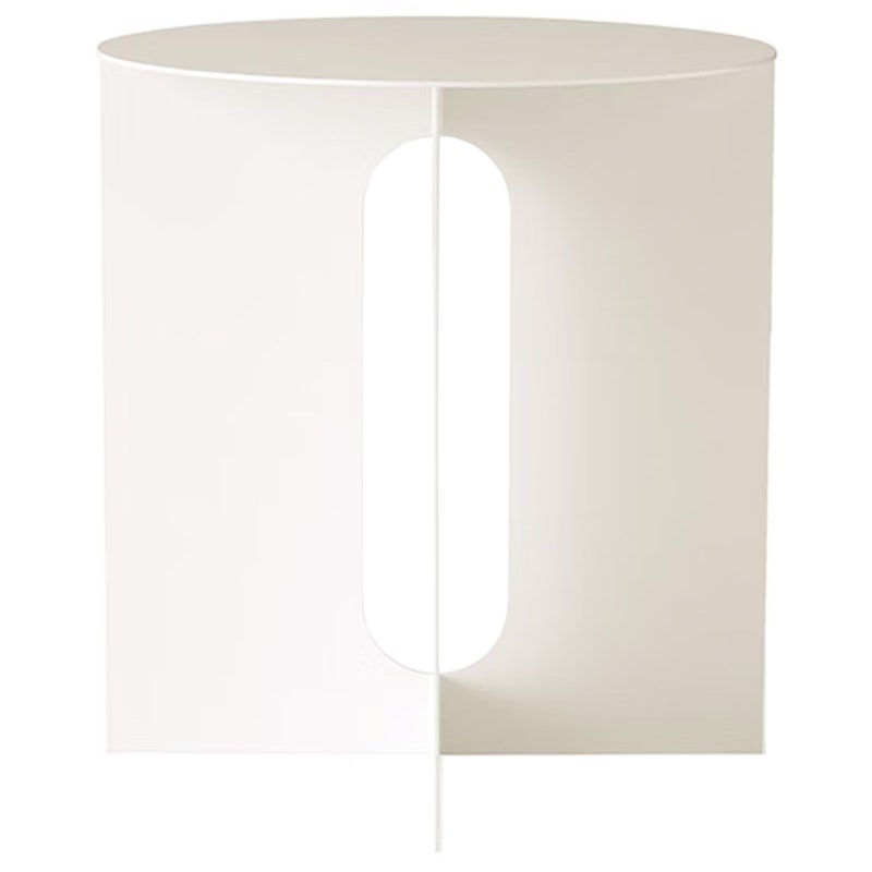 Androgyne Side Table Ø40 cm, White