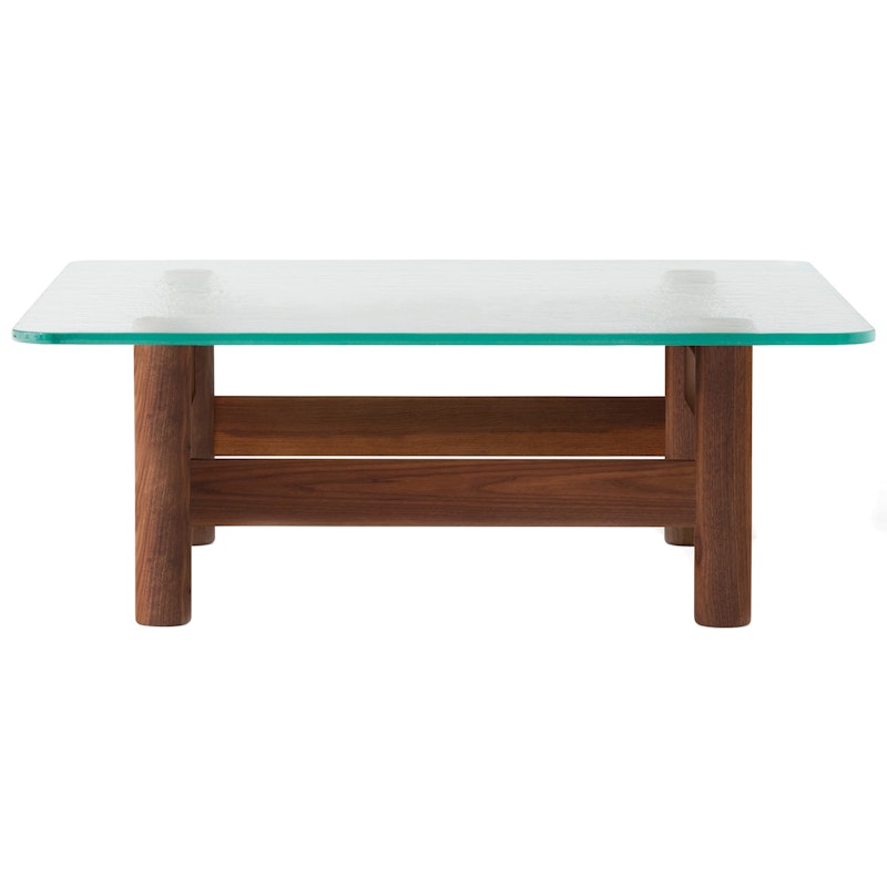 Brasilia Coffee Table, Walnut