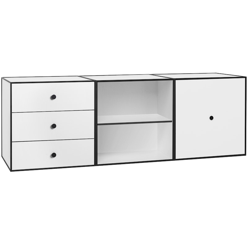 Frame 49 Trio Sideboard, White