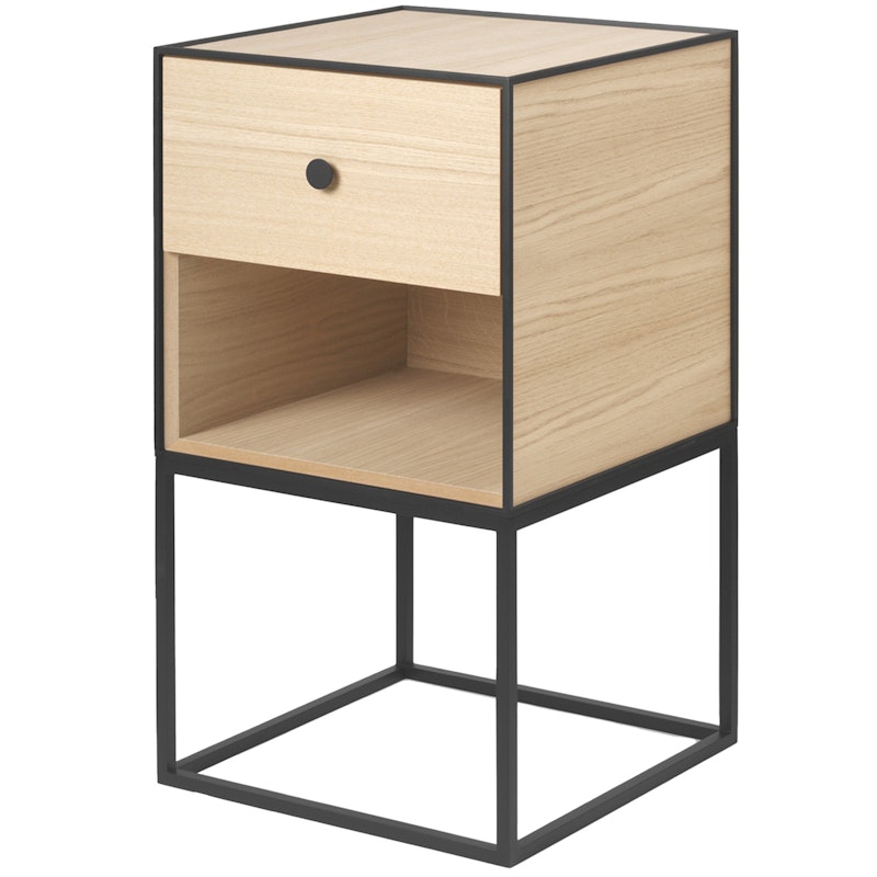 Frame 35 Side Table With 1 Drawer, Oak