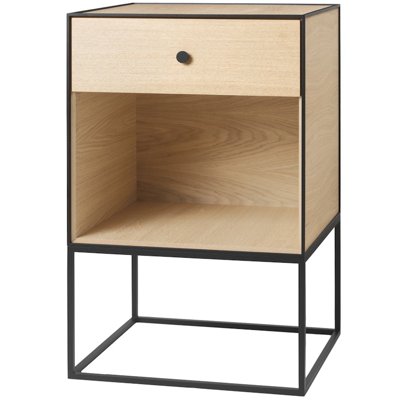 Frame 49 Side Table With 1 Drawer, Oak