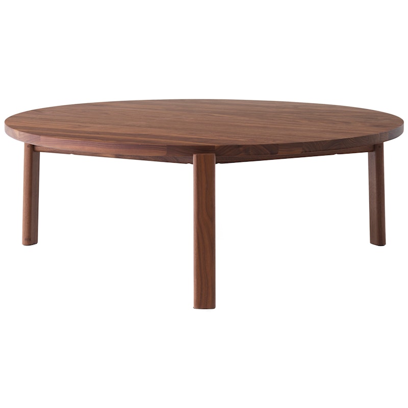 Passage Coffee Table Walnut, Ø90 cm