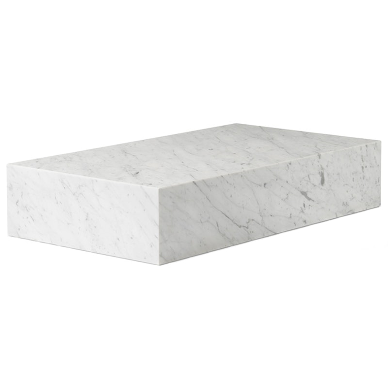 Plinth Grand Coffee Table 137x76 cm, Carrara