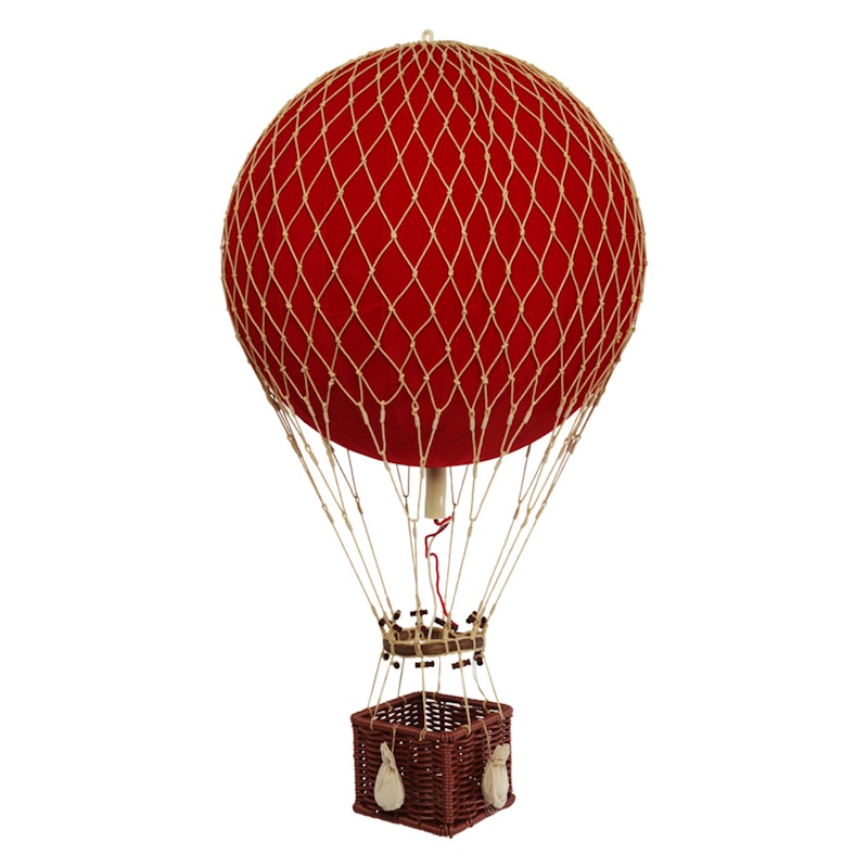 Royal Aero Air Balloon Velvet Ø32 cm, Red