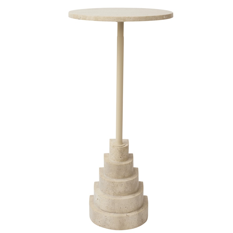 Solum Side Table Sand/Travertine, 67 cm