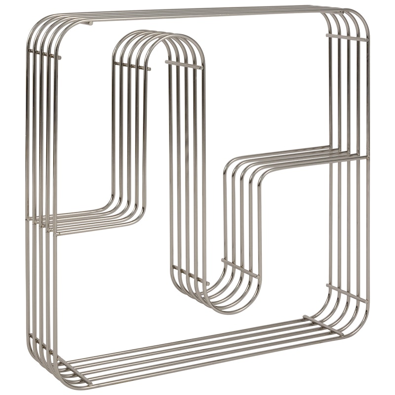 Curva Shelf 45x45 cm, Silver