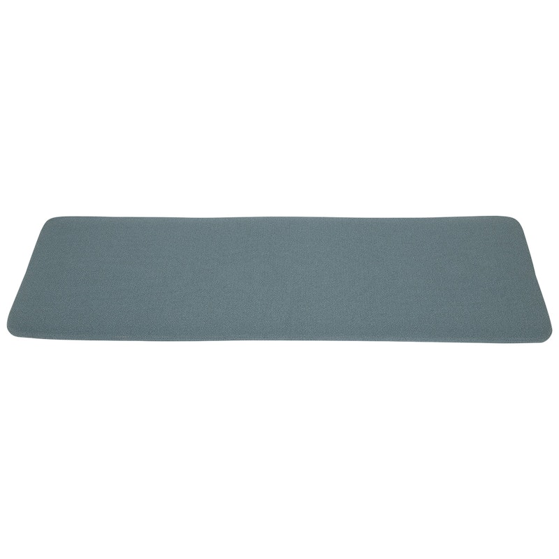 Curva Seat Cushion For Bench, Dusty Blue