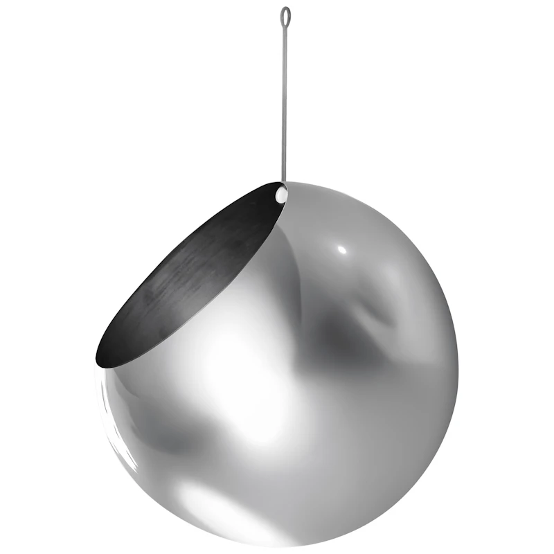 Globe Hanging Pot Ø17 cm, Silver