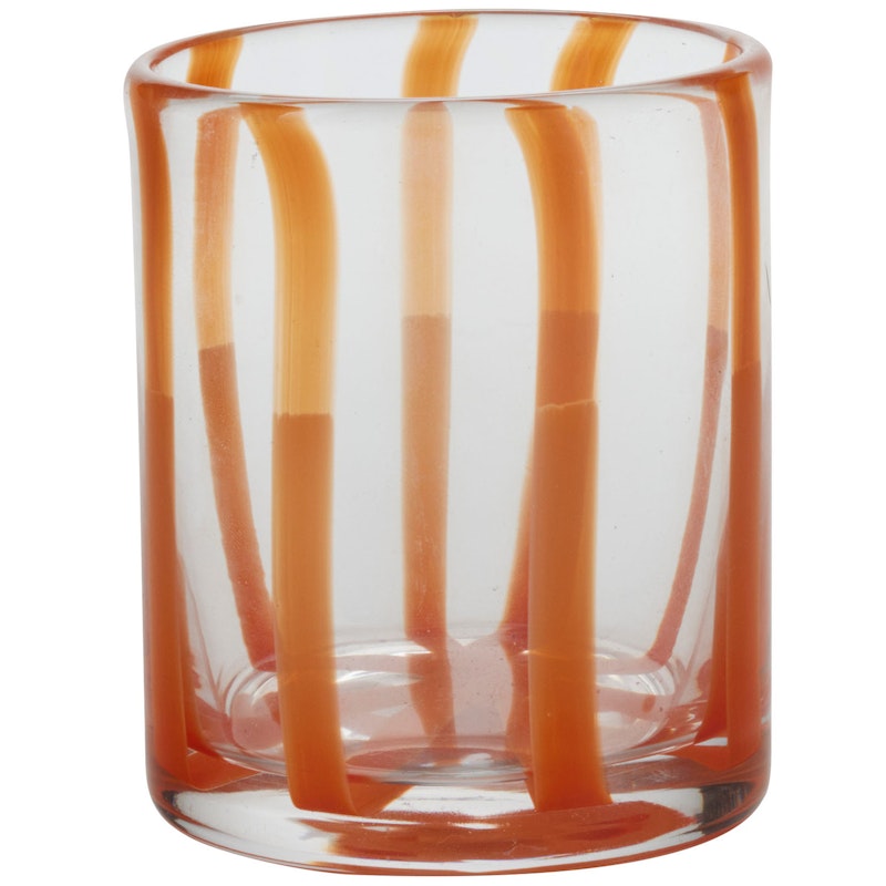 Glass 10 cm, Orange