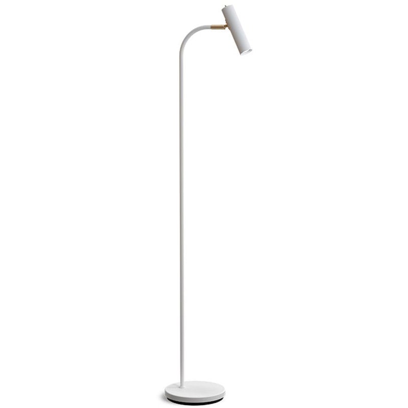 Slender Floor Lamp, White