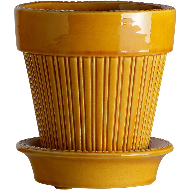 Simona Pot Yellow, 14 cm