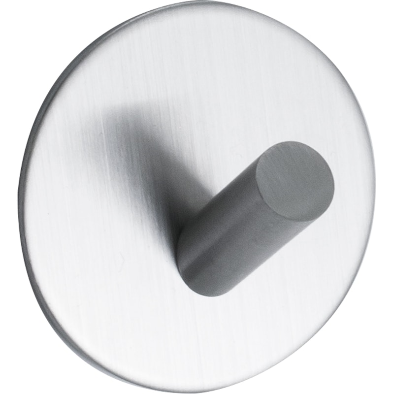 Base 100 Hook, Matte Brushed Stainless steel